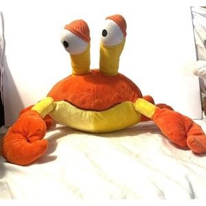 Kohls Cares Plush Orange Yellow Crab “The Pout Pout Fish” by Deborah Diesen P4